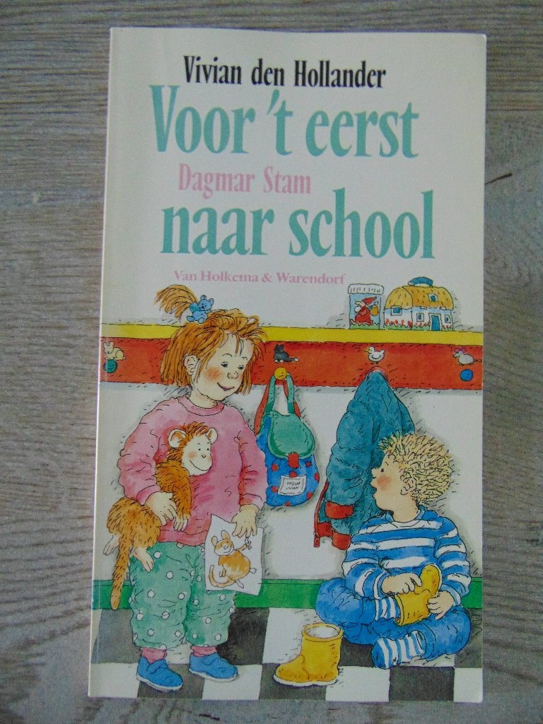 Voor 't eerst naar school - Vivian den Hollander boek, Fictie algemeen, Jongen of Meisje, Vivian den Hollander, Ophalen of Verzenden