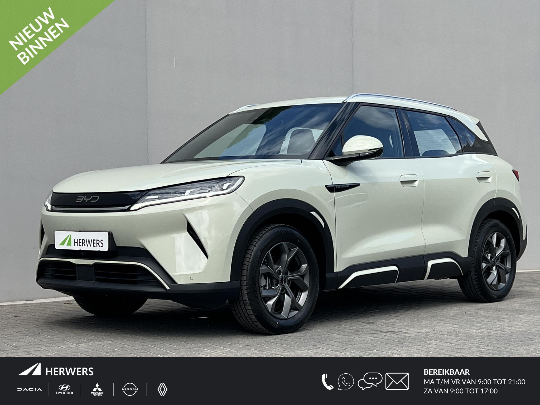 BYD ATTO 2 Boost 45 kWh / Fabrieksgarantie tot 01-2031 / Pan, Auto's, BYD, 45 kWh, Gebruikt, 1545 kg, Atto 2