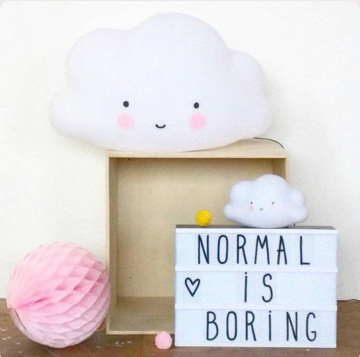 A little lovely company cloud lamp wolk groot XL, Wit, Ophalen of Verzenden, Zo goed als nieuw, Lamp