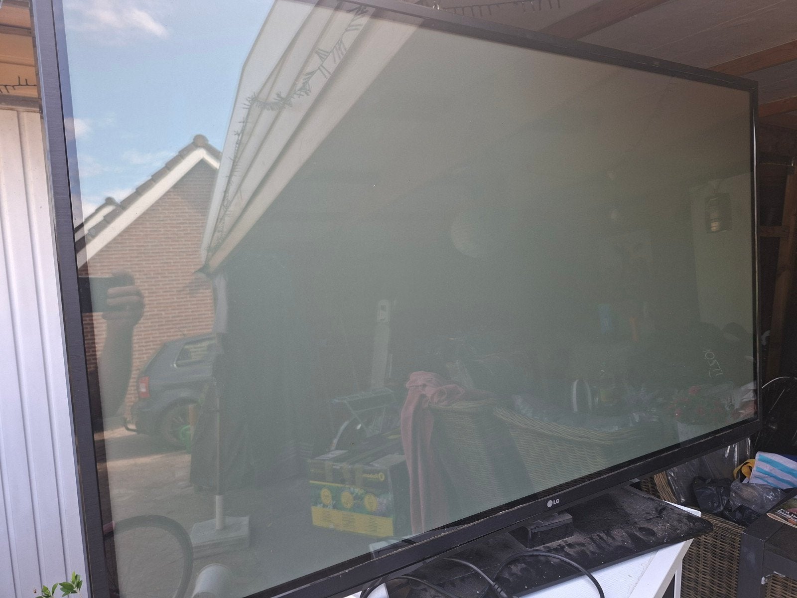 defecte 65 inch lg tv, Audio, Tv en Foto, Televisies, Ophalen, 100 cm of meer, 50 Hz, LG