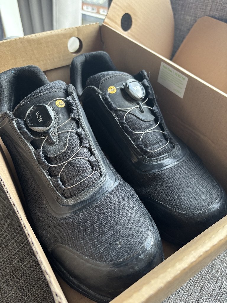 ESD Safety Shoes - EU 47, Kleding | Heren, Ophalen, Zwart, Werkschoenen, Gedragen