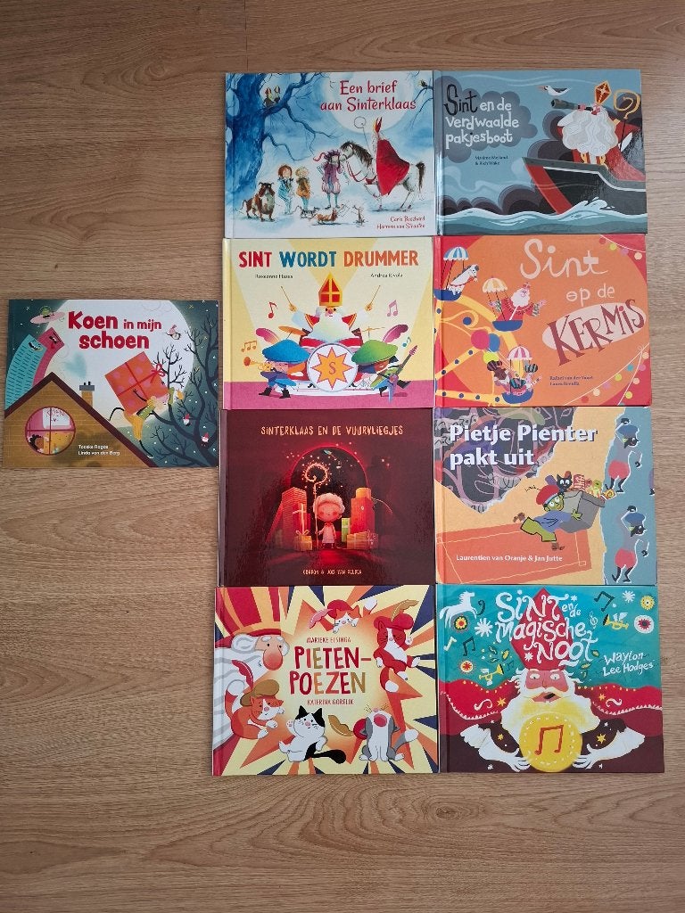 Sinterklaasboekjes, Ophalen