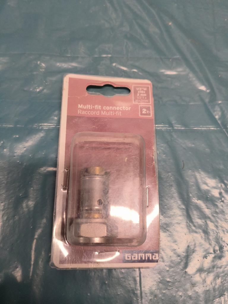 Gamma Multi-fit connector nieuw in verpakking, Ophalen, Nieuw, Overige typen