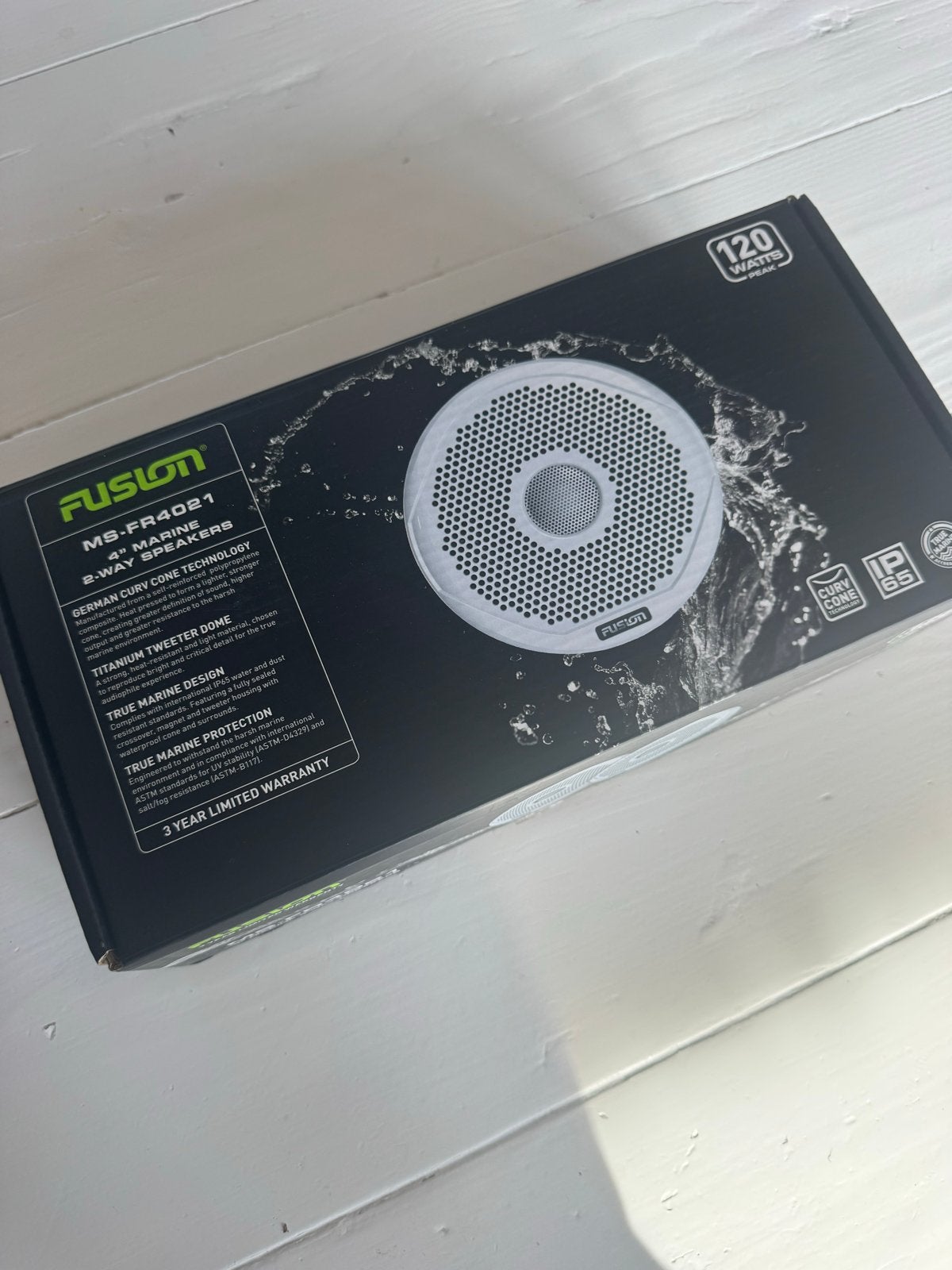 Nieuwe Fusion MD-FR4021 Marine 2-weg Speakers (120W), Ophalen of Verzenden, Nieuw
