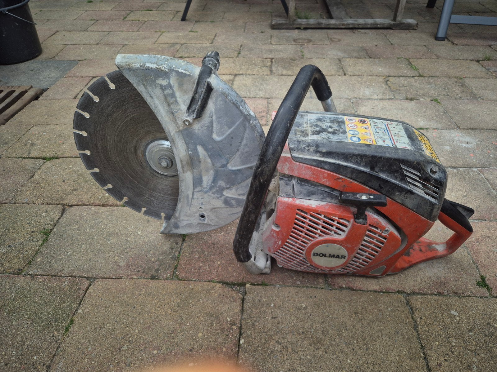 Dolmar doorslijper met zaagblad, Gebruikt, 70 mm of meer, Overige typen, Ophalen of Verzenden