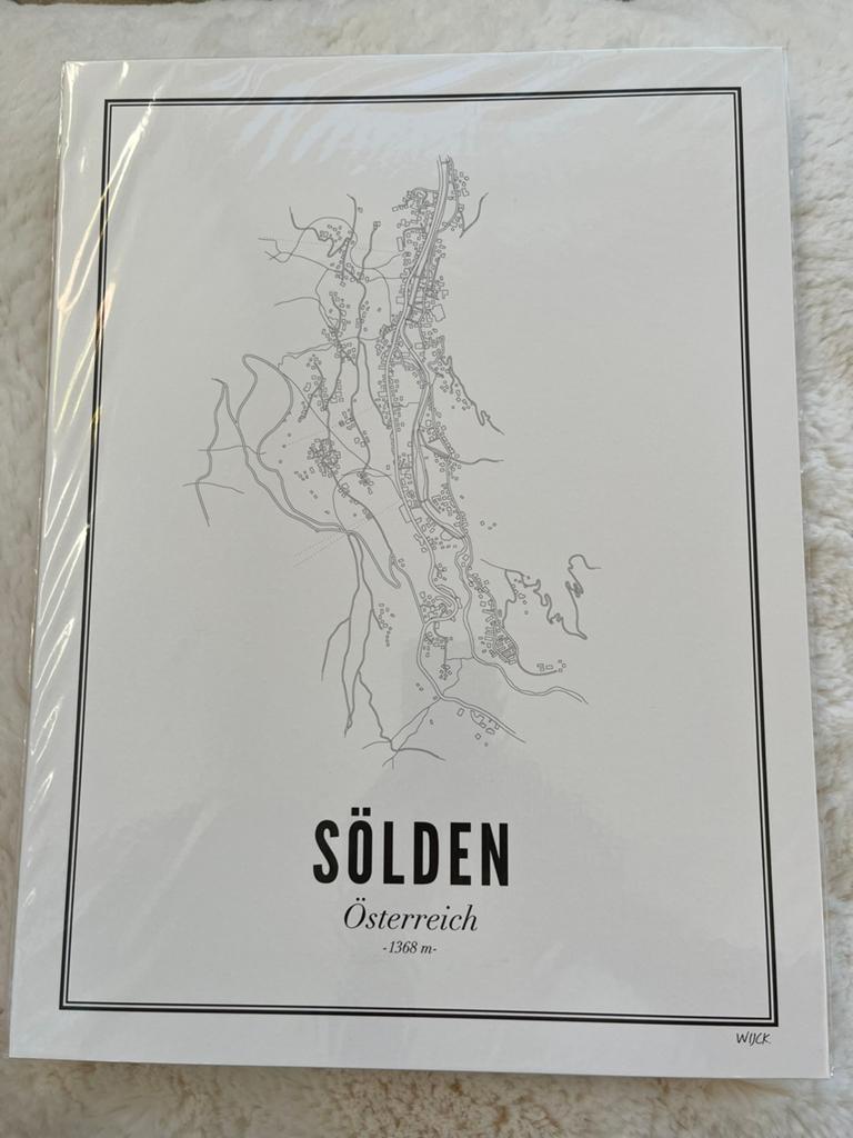 Wijck Sölden, Verzenden, Nieuw, Minder dan 50 cm, Foto of Poster