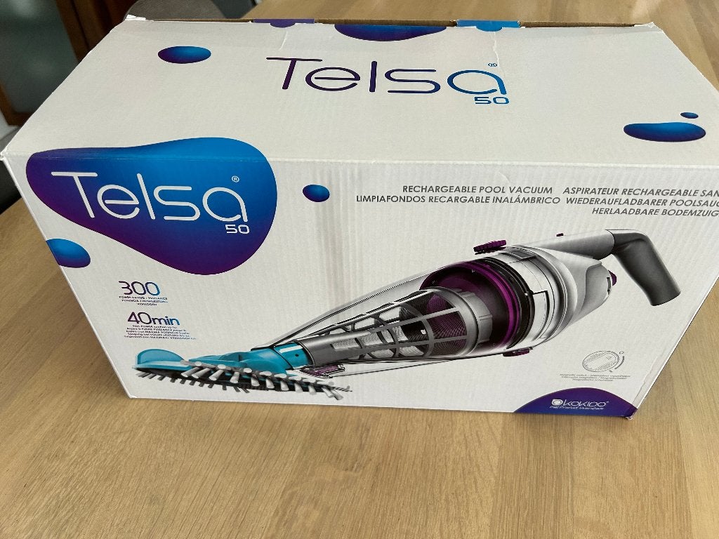 zwembad stofzuiger Telsa, Ophalen of Verzenden, Zo goed als nieuw, Reinigingsmiddel