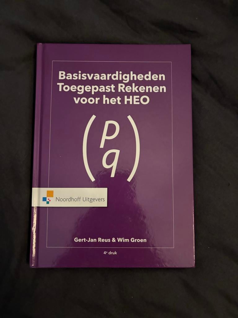 Basisvaardigheden Toegepast Rekenen - 9789001895846, Boeken, Verzenden, Gamma, Zo goed als nieuw, HBO