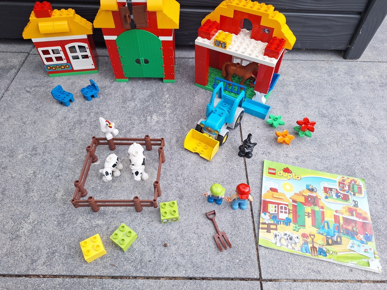 duplo 10525 - Boerderij, Kinderen en Baby's, Ophalen of Verzenden, Zo goed als nieuw, Duplo