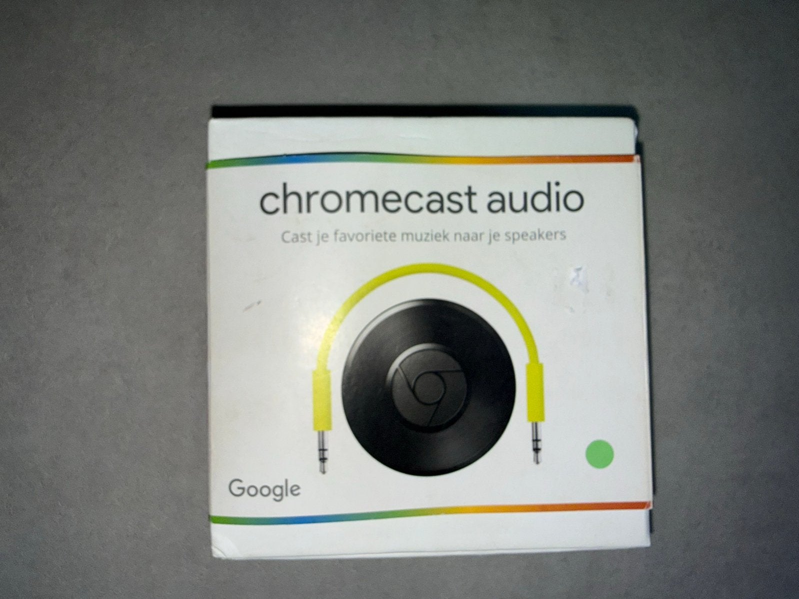 Google Chromecast Audio zo goed als nieuw, Ophalen of Verzenden, Zo goed als nieuw