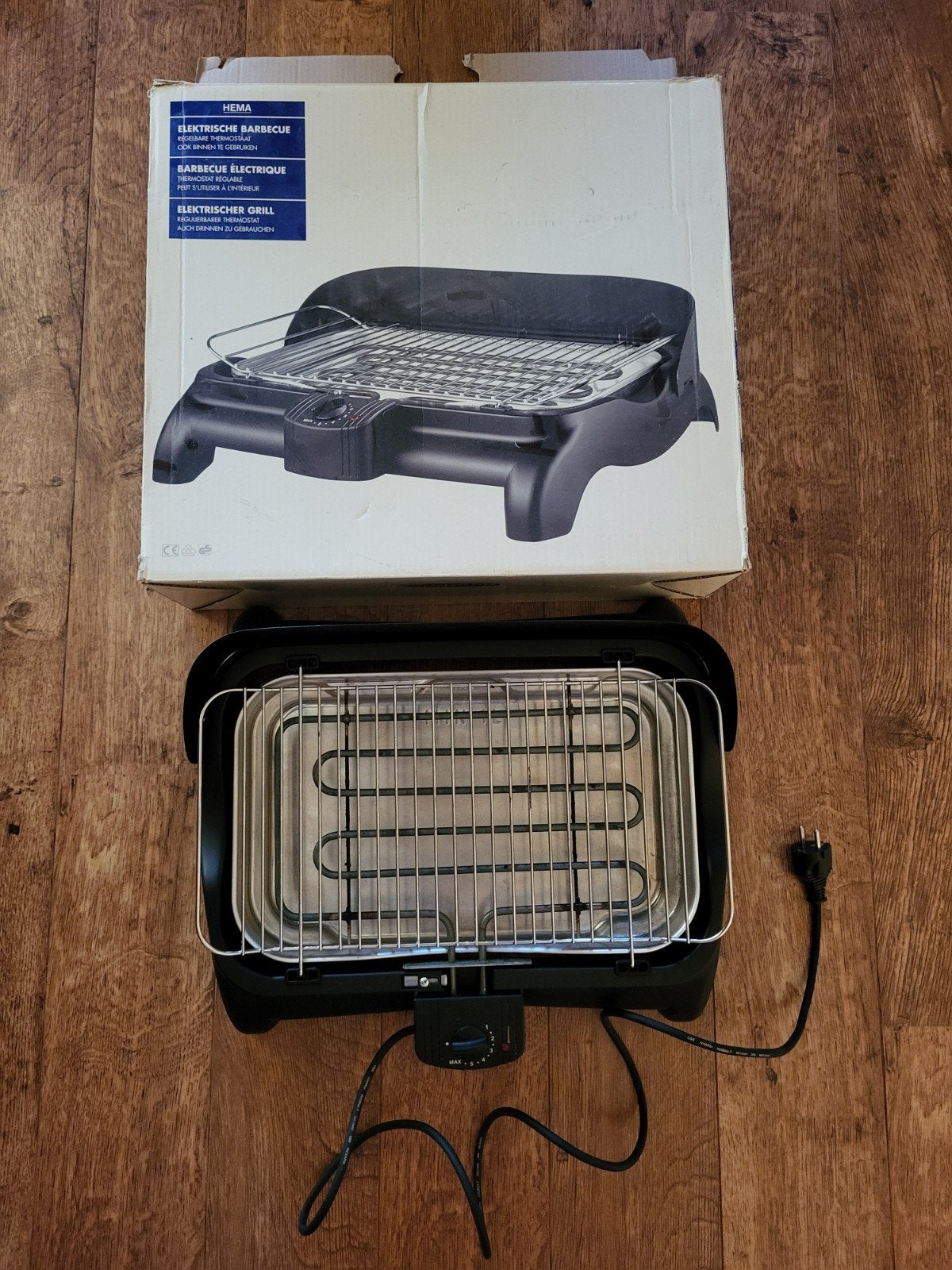 Electrische barbecue in prima staat. Zie omschrijving!, Ophalen of Verzenden, Zo goed als nieuw