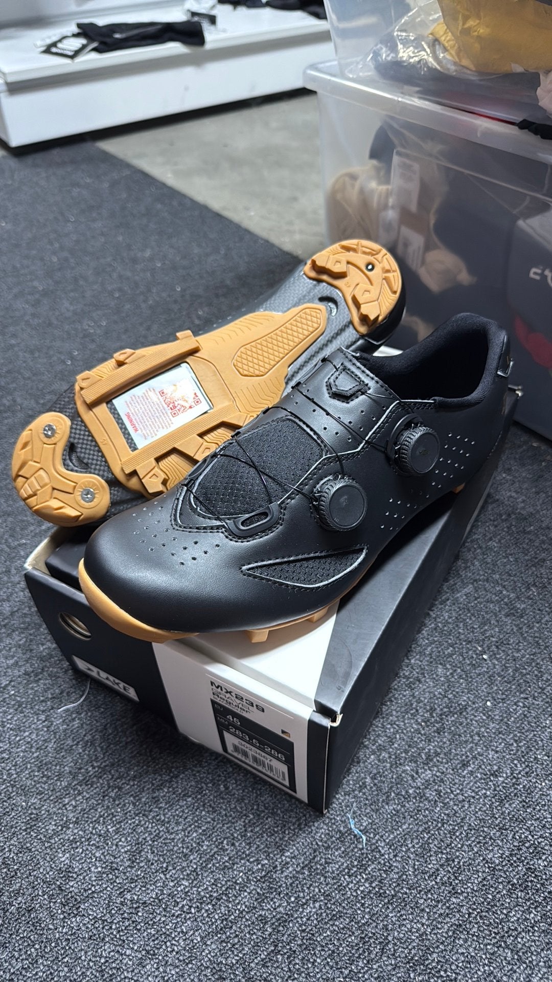 Lake MX239 gravel/mtb schoenen nieuw maat 45, Schoenen, Nieuw, K, K