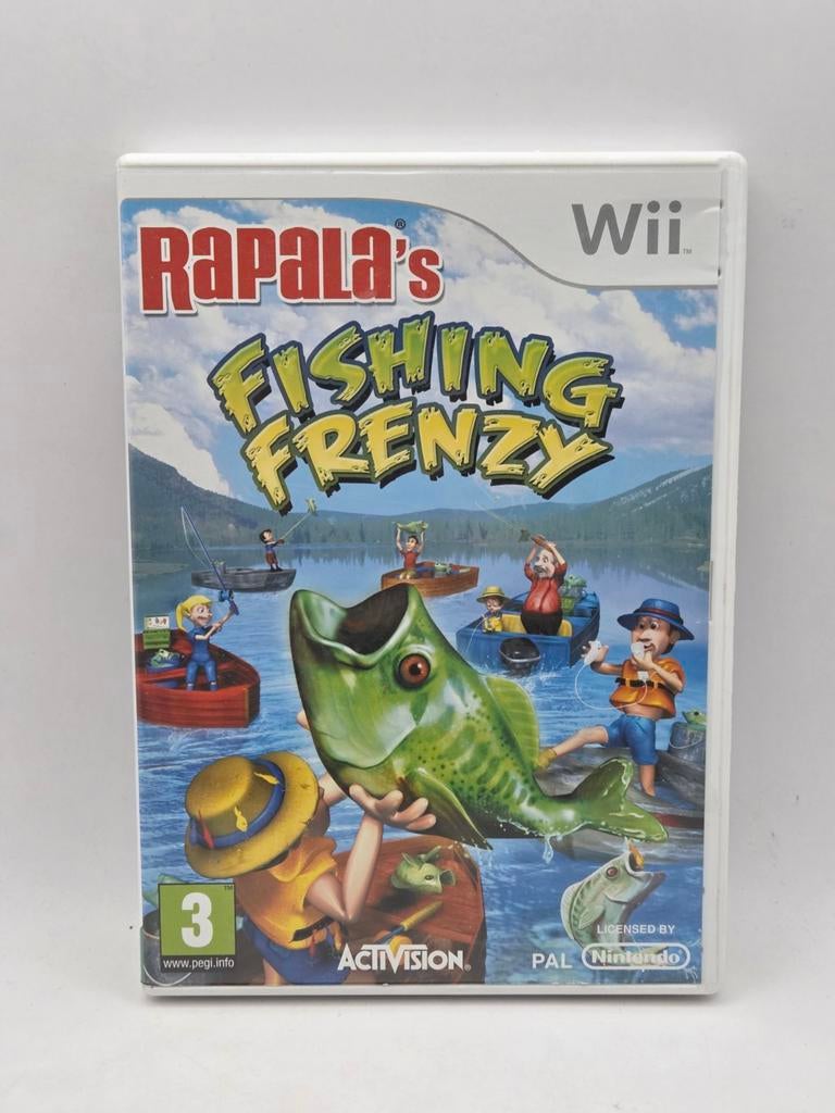 Rapala's Fishing Frenzy  Wii, Gebruikt, 1 speler, Ophalen of Verzenden, Vanaf 3 jaar