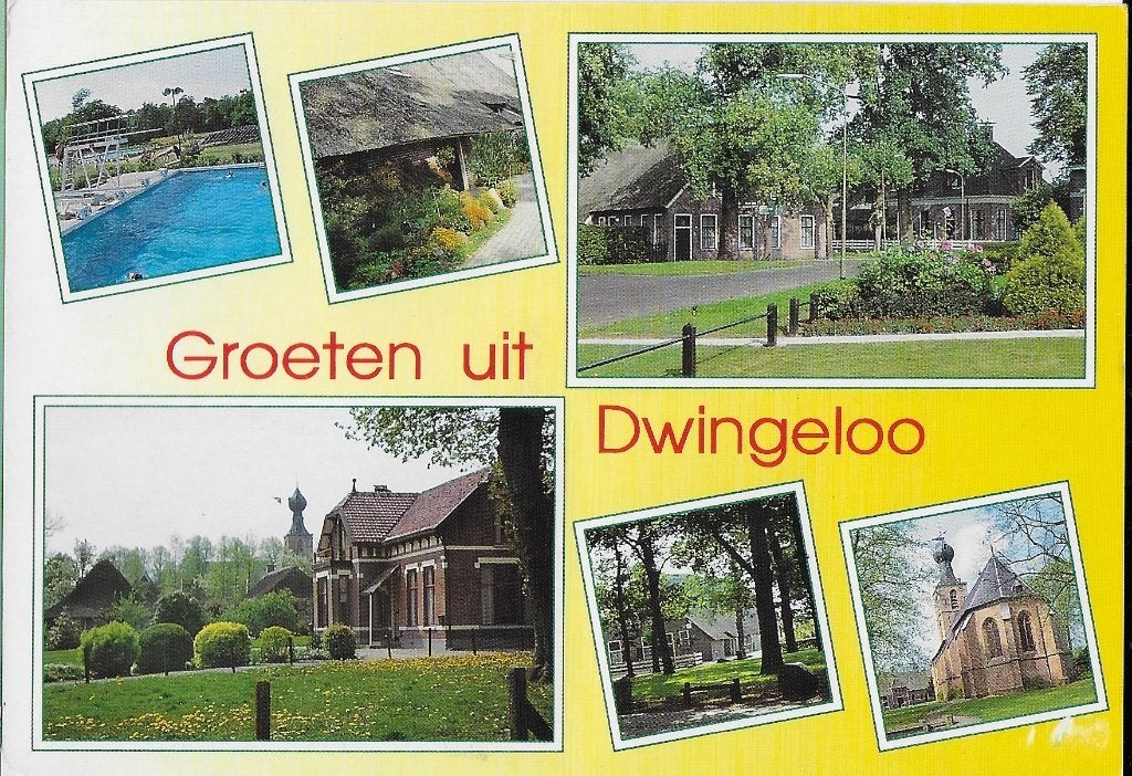 Dwingeloo Gelopen Ansichtkaart ( 32 ), Ophalen of Verzenden, 1980 tot heden, Gelopen