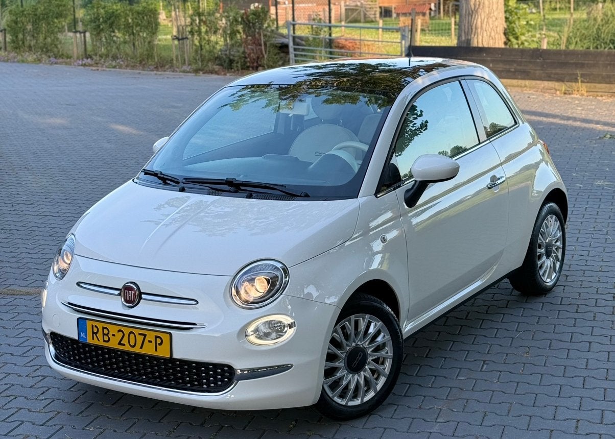 Fiat 500 1.2 Lounge 2017 Wit Top Staat ! Voll Onderhouden!, Voorwielaandrijving, 1242 cc, 4 cilinders, 840 kg