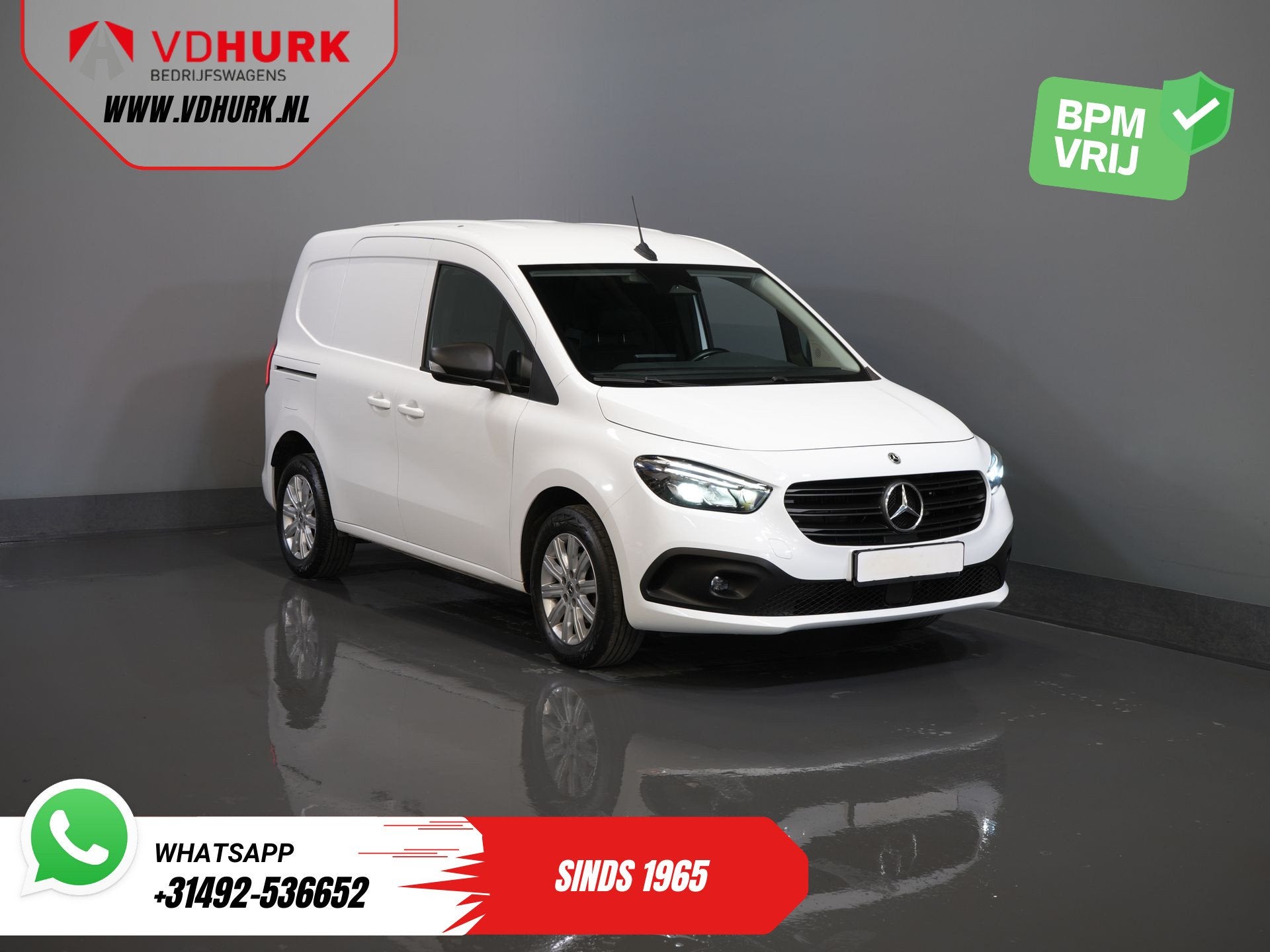 Mercedes-Benz Citan 112 CDI 3 Pers/ LED/ Stoelverw/ Carplay/, Voorwielaandrijving, Gebruikt, 4 cilinders, 116 pk