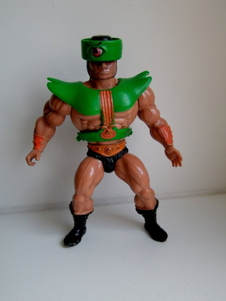 Vintage Mattel Masters of the Universe Tri-Klops actiefiguur, Verzenden, Gebruikt