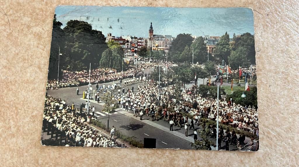 Militairen lopen 4daagse Nijmegen gestuurd Vliegbasis Gilze, Ophalen of Verzenden, Luchtmacht, Nederland, Foto of Poster