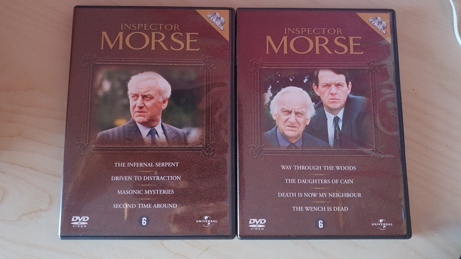 Inspector Morse DVD Boxset - Seizoen 4 & 8 (Gebruikt), Engels, Verzenden, Nederlands, Zo goed als nieuw