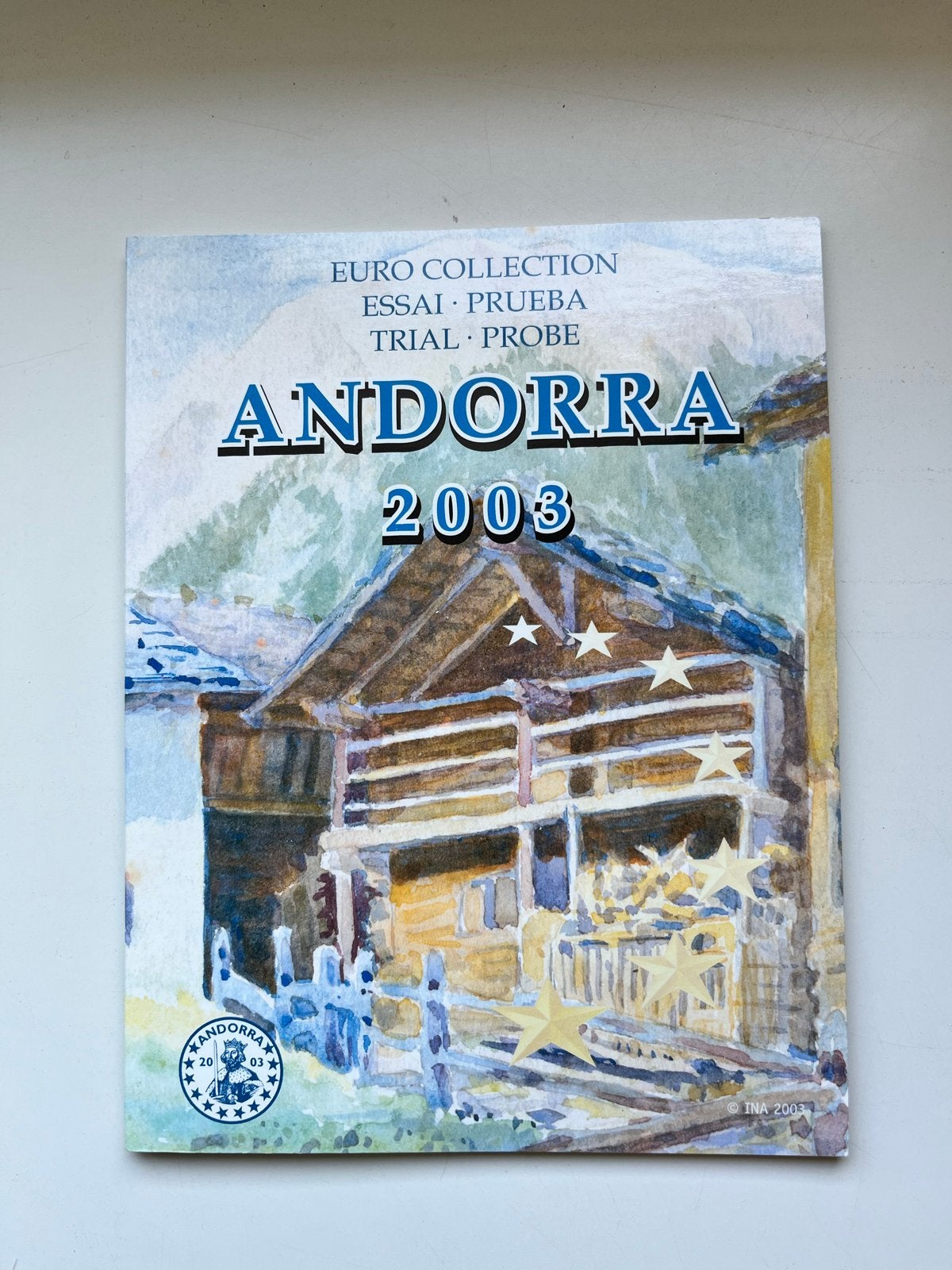 Proefsetje Euromunten Andorra 2003 - Zeldzaam, Postzegels en Munten, Munten | Europa | Euromunten, Ophalen of Verzenden, Overige landen