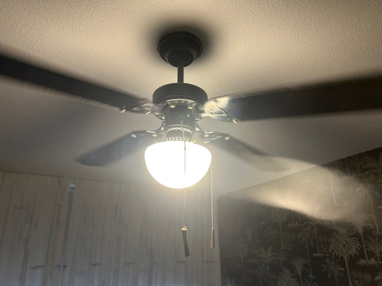 Plafond ventilator, Witgoed en Apparatuur, Ventilatoren, Ophalen, Gebruikt, Plafondventilator