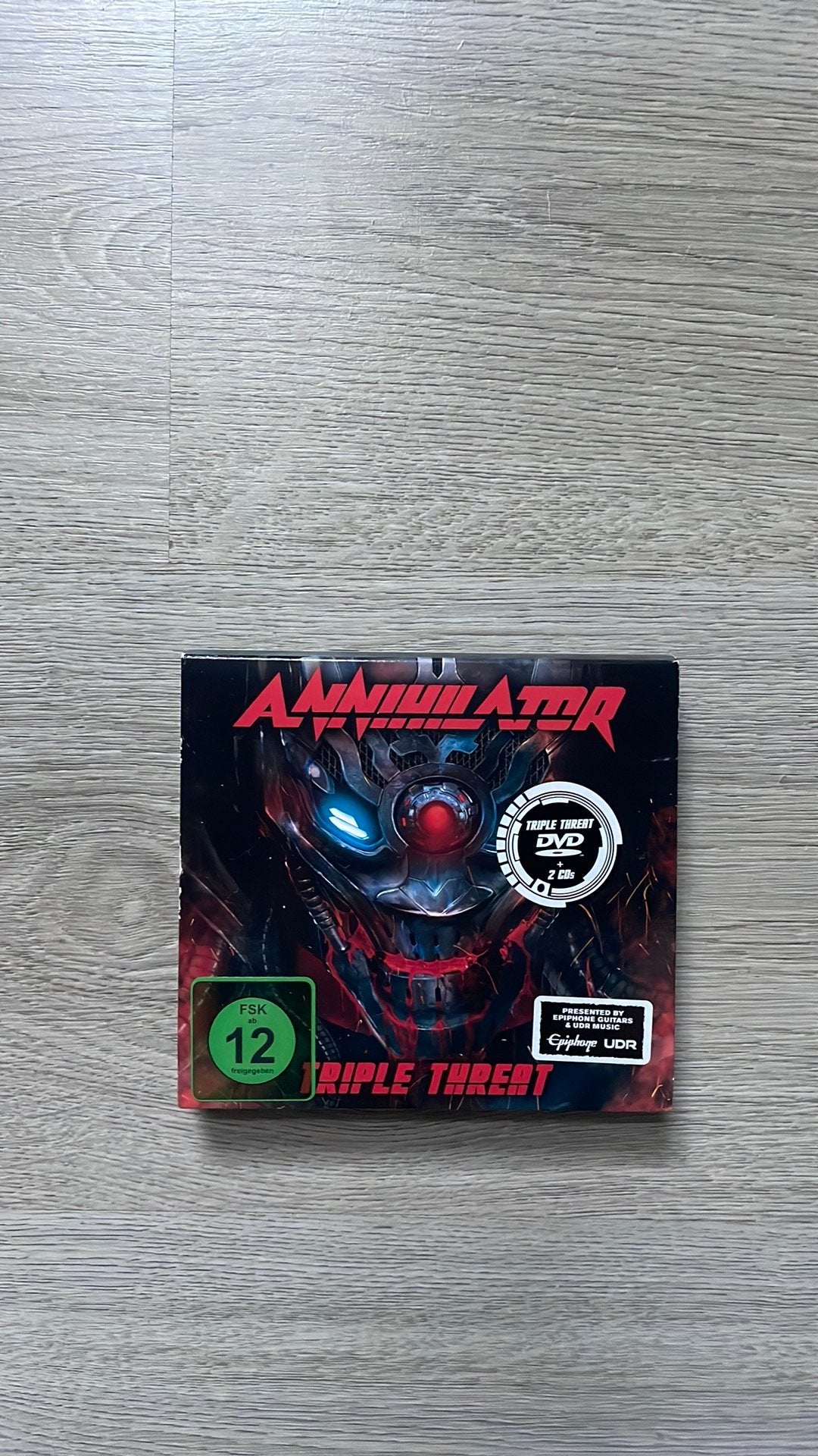 Annihilator - Triple Threat (Limited 2CD+DVD Digipak), Ophalen of Verzenden, Zo goed als nieuw