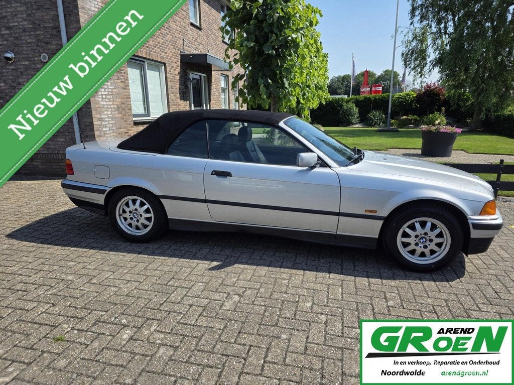 BMW 3-serie Cabrio 318i ExecutiveComfort cruise clima airco, Euro 2, 1345 kg, Achterwielaandrijving, Gebruikt
