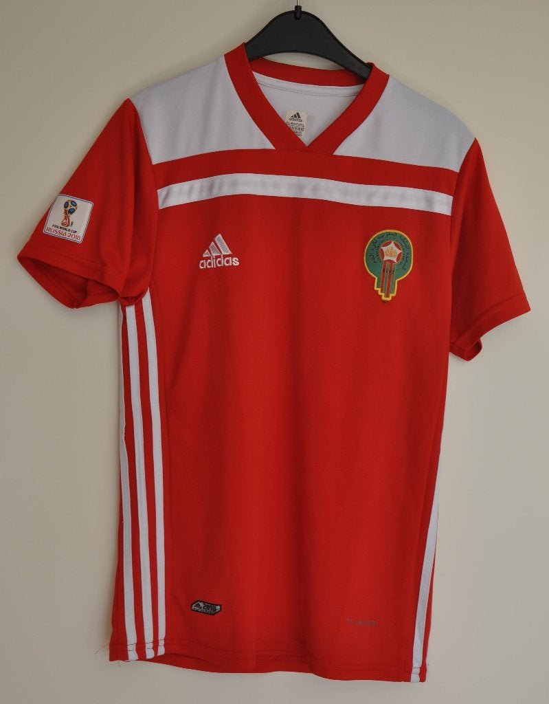Voetbalshirt nationaal elftal Marokko 2018 maat S, Maat S, Verzenden, Gebruikt, Shirt