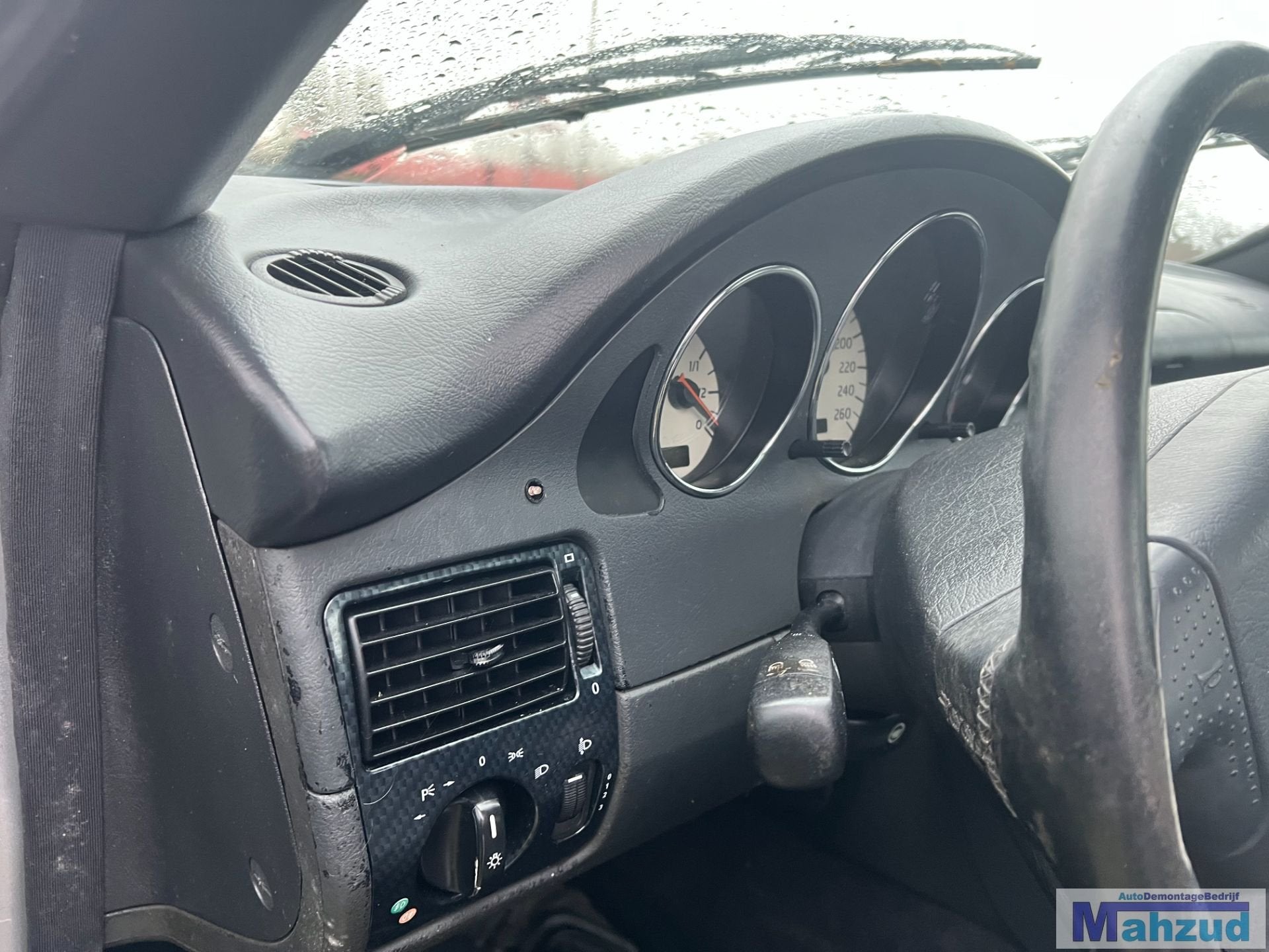MERCEDES SLK R170 Zwart km teller afdekkap 1996-2004, Auto-onderdelen, Dashboard en Schakelaars, Gebruikt, Mercedes-Benz AG, Mercedes-Benz