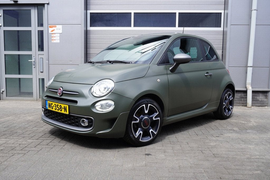 Fiat 500 0.9 TwinAir Turbo Sport, Voorwielaandrijving, Gebruikt, Leder en Stof, Origineel Nederlands