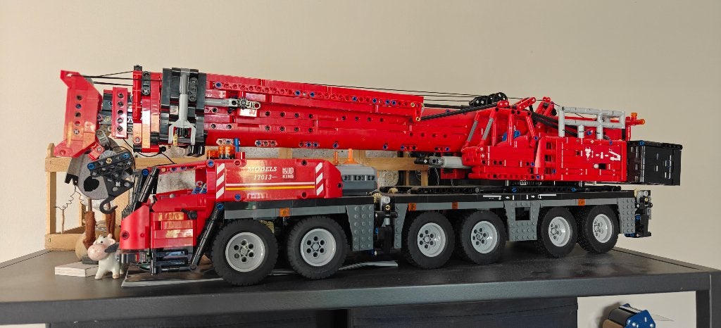 Mould King 17013 RC mobiele kraan – 4460 onderdelen, Ophalen of Verzenden, Nieuw, Lego