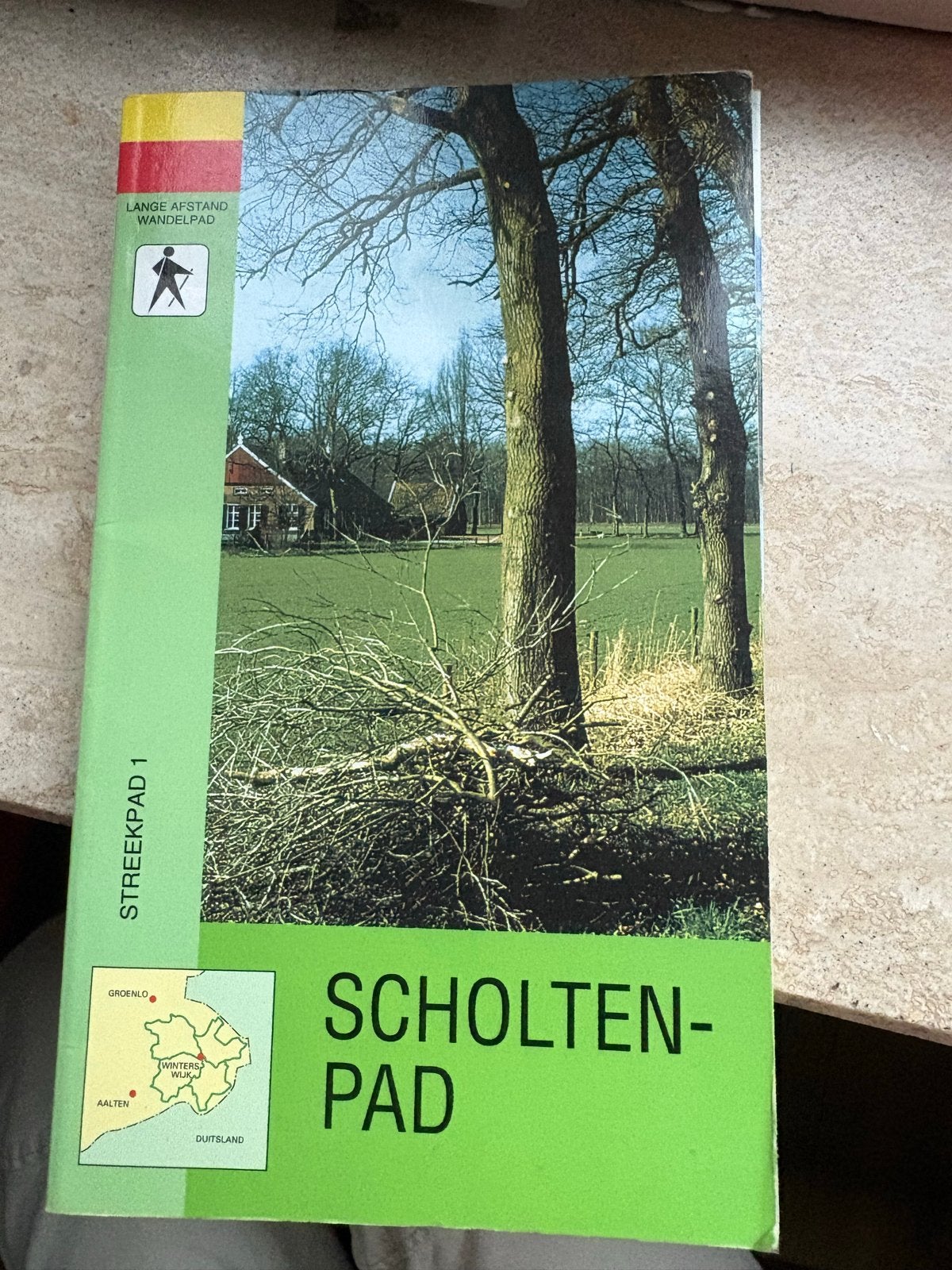 Scholtenpad Streekpad 1 - Lange Afstand Wandelpad, Fiets- of Wandelgids, Europa, Ophalen of Verzenden, Gelezen