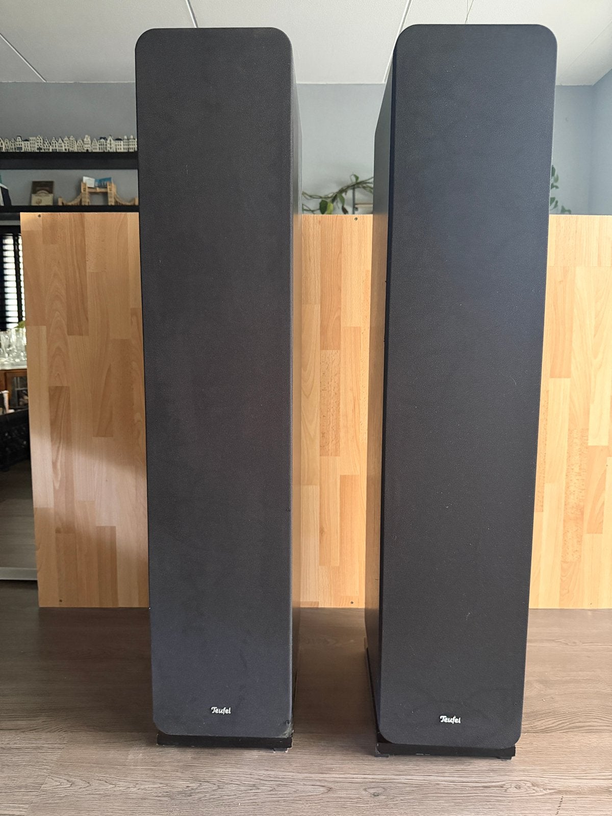 Teufel UL 40 Mk2 Vloerstaande Luidsprekers – Topgeluid, Audio, Tv en Foto, Luidsprekers, Ophalen, Zo goed als nieuw, Overige merken