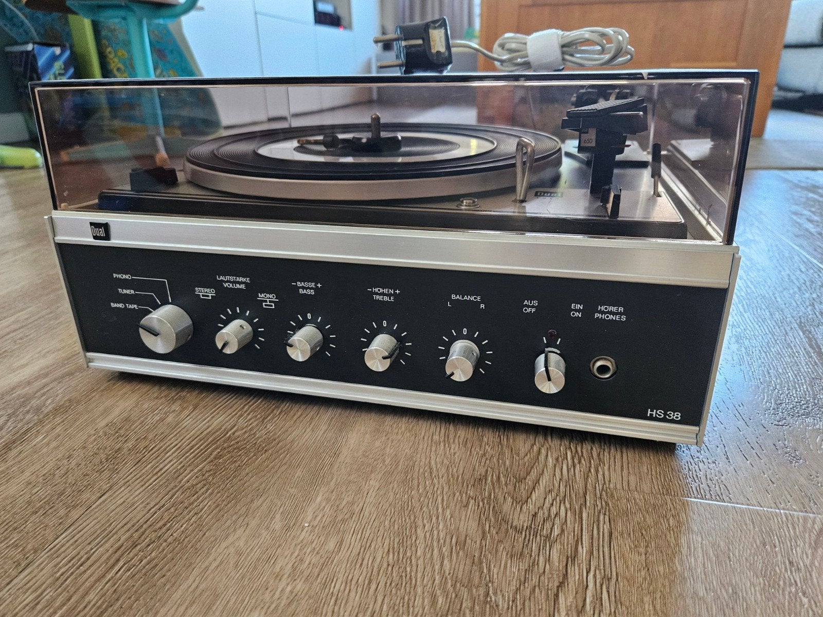 Dual HS 38 Platenspeler - Onbekende staat, Audio, Tv en Foto, Ophalen, Platenspeler, Dual