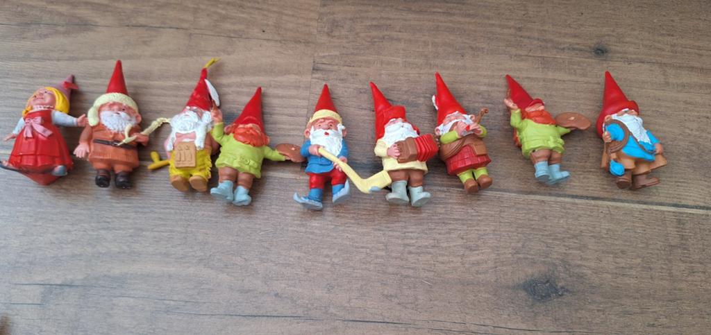 Set Vintage Kabouters – Rien Poortvliet / David de Kabouter, Ophalen of Verzenden