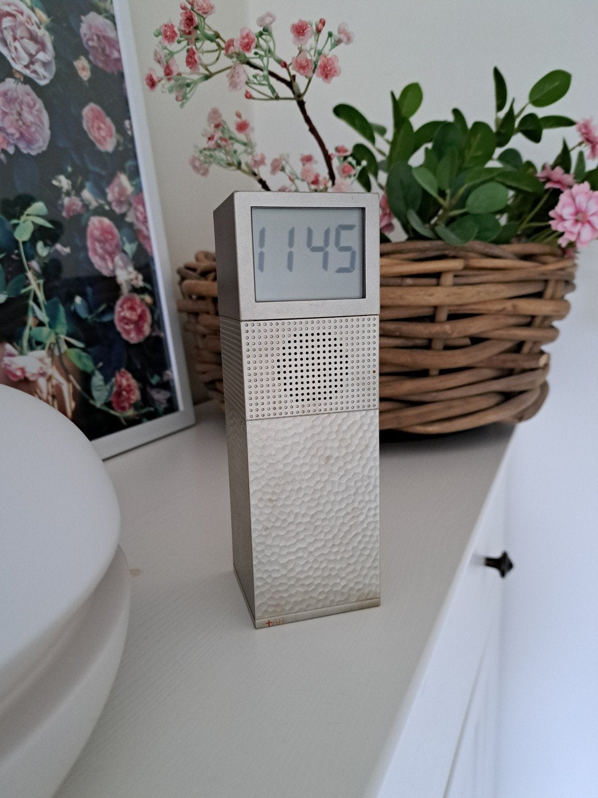 Vintage wekkerradio Princess (Bagno), design Philippe Starck, Ophalen of Verzenden, Gebruikt, Overige typen