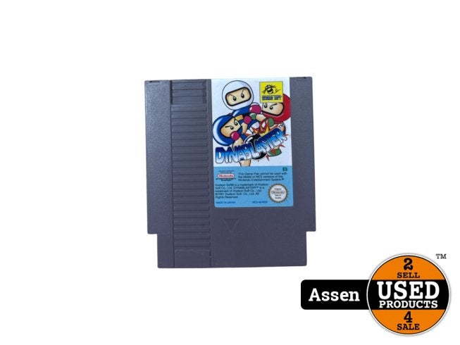 Dynablaster NES Game, Nintendo, Zo goed als nieuw, Support@nintendo.com, 11-1 Hokotate-cho, Kamitoba, Minami-ku
Kyoto 601-8501
Japan