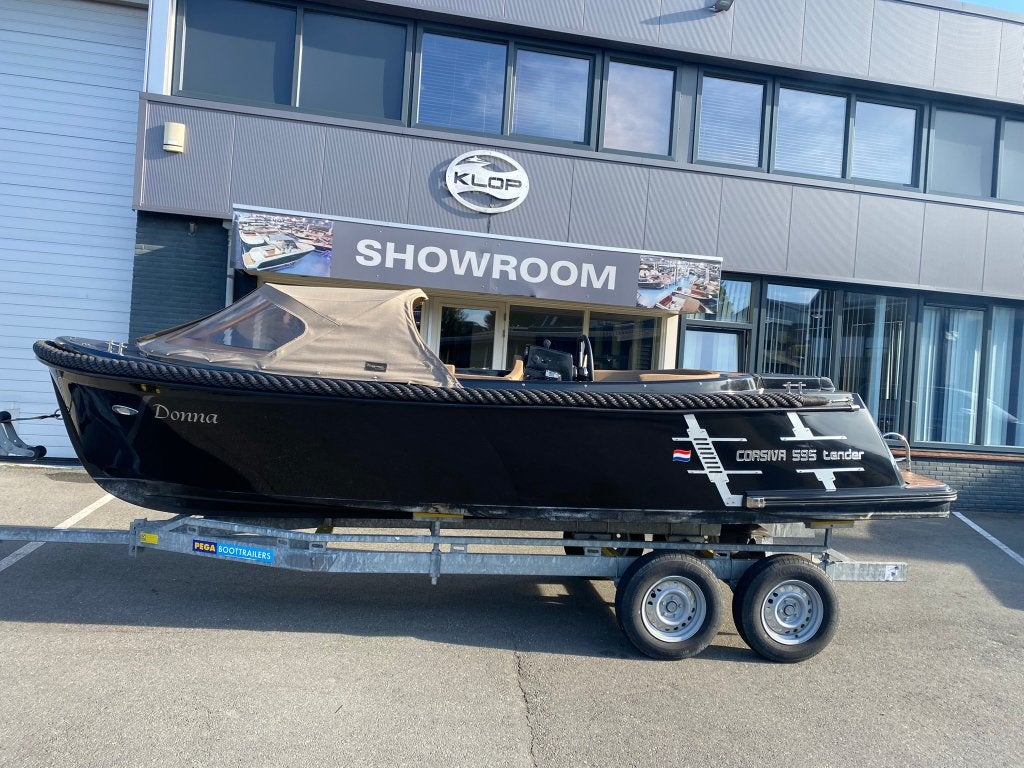 Corsiva 595 met Mercury 25 pk, Watersport en Boten, Ophalen, Tender, Gebruikt, Rondzit