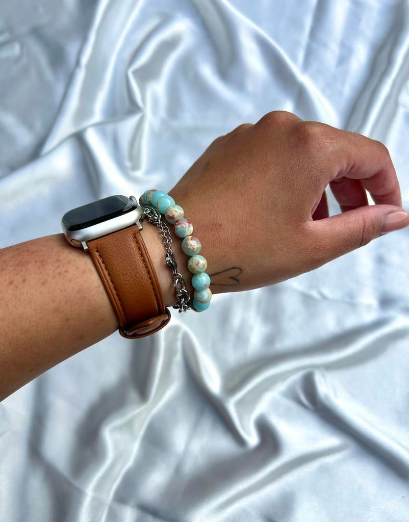 Diverse natuursteen armbanden, Met kristal, Overige materialen, Overige kleuren, Nieuw