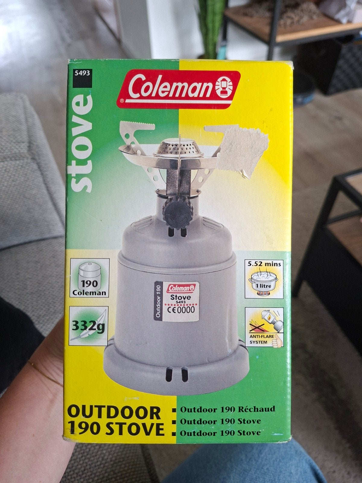 Coleman camping gas brander, Ophalen of Verzenden