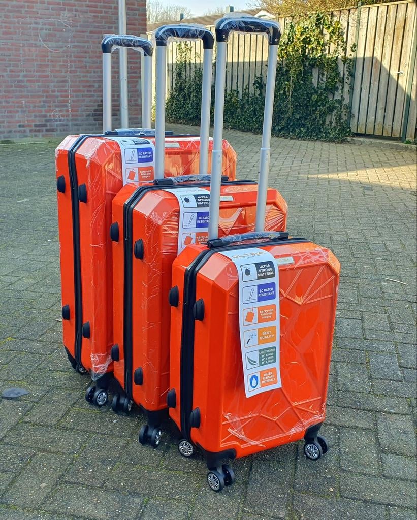 Diverse kofferset 3 delig voor € 75 (NIEUW), Overige materialen, Kofferset 3 delig, Minder dan 50 cm, Ophalen of Verzenden
