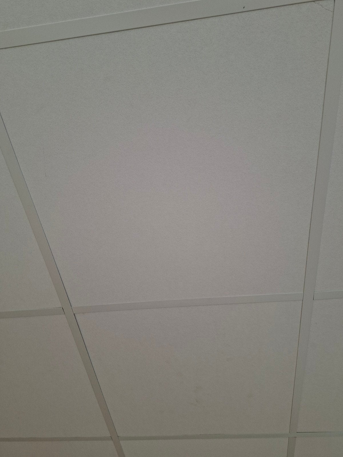 Plafondplaten 60 x 60 voor verlaagd plafond (ca. 80 stuks), Ophalen, Gebruikt
