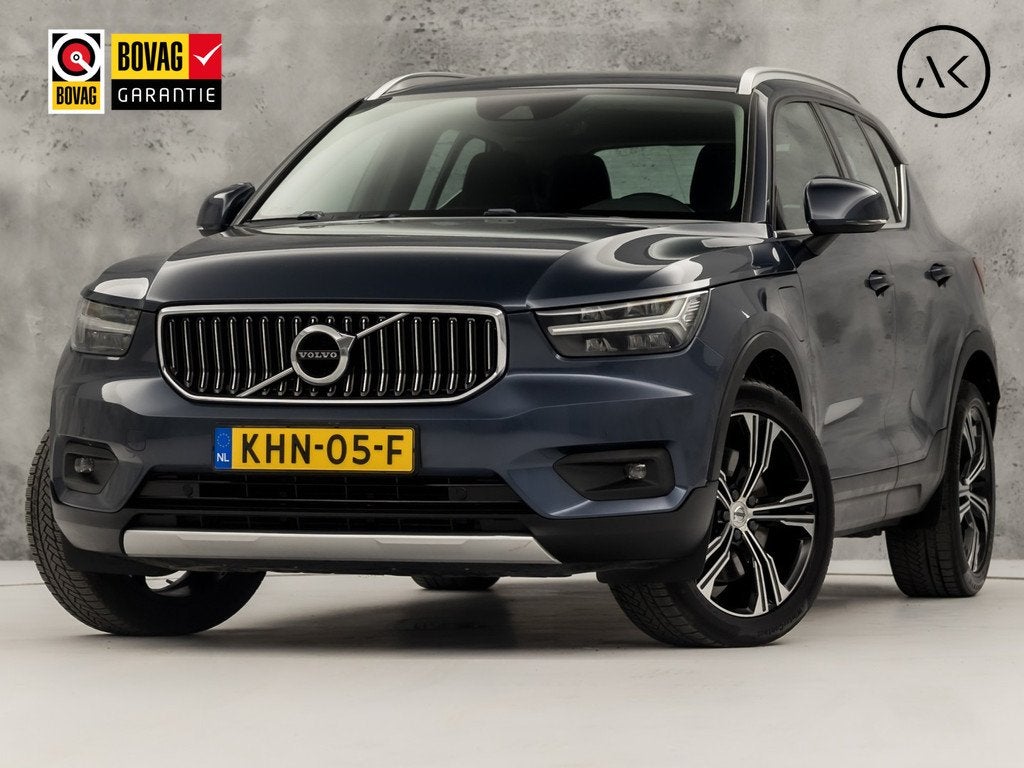 Volvo XC40 1.5 T5 Recharge Inscription Sport 262PK Automaat, 12 maanden, Blauw, Bedrijf, Hybride Elektrisch/Benzine