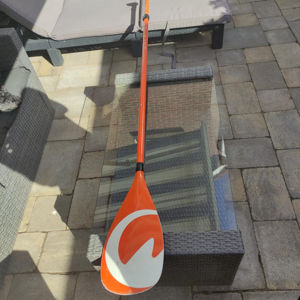 Aqua Inc. carbon sup peddel, Watersport en Boten, Ophalen, Gebruikt, Enkelbladige peddel