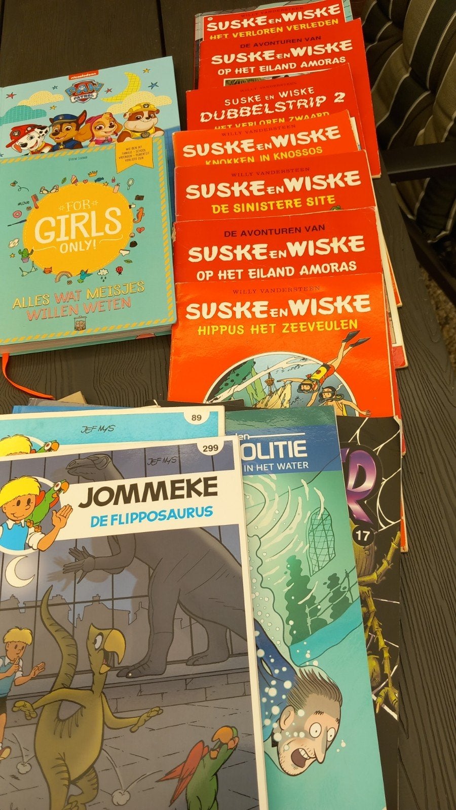 Jommeke stripboeken - De Flipposaurus en meer, Boeken, Meerdere stripboeken, Ophalen, Gelezen, Jef Nys