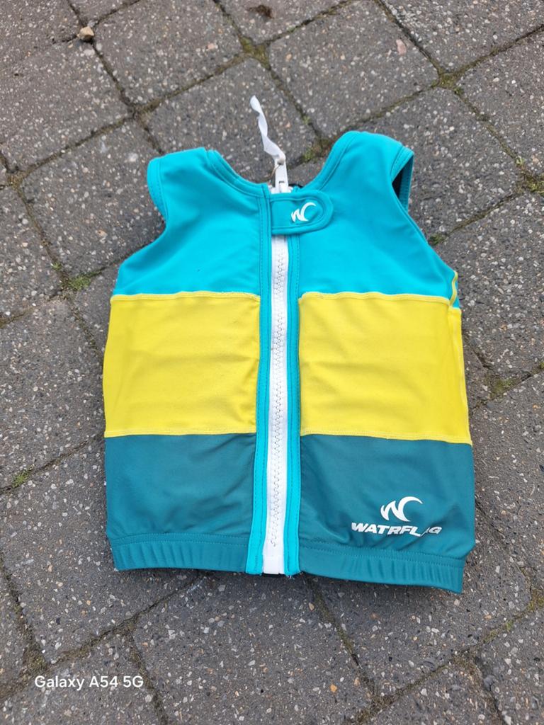 Zwemvest voor kinderen - Waterflag - Maat L, Watersport en Boten, Watersportkleding, Kind, Ophalen of Verzenden, Reddingsvest of Zwemvest