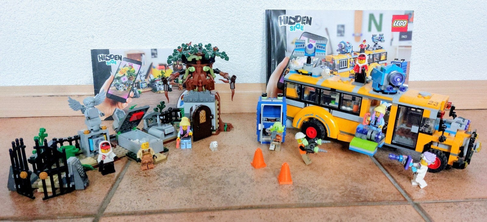 Lego Hidden Side 70420 & 70423  - Boekjes aanwezig, Ophalen, Zo goed als nieuw