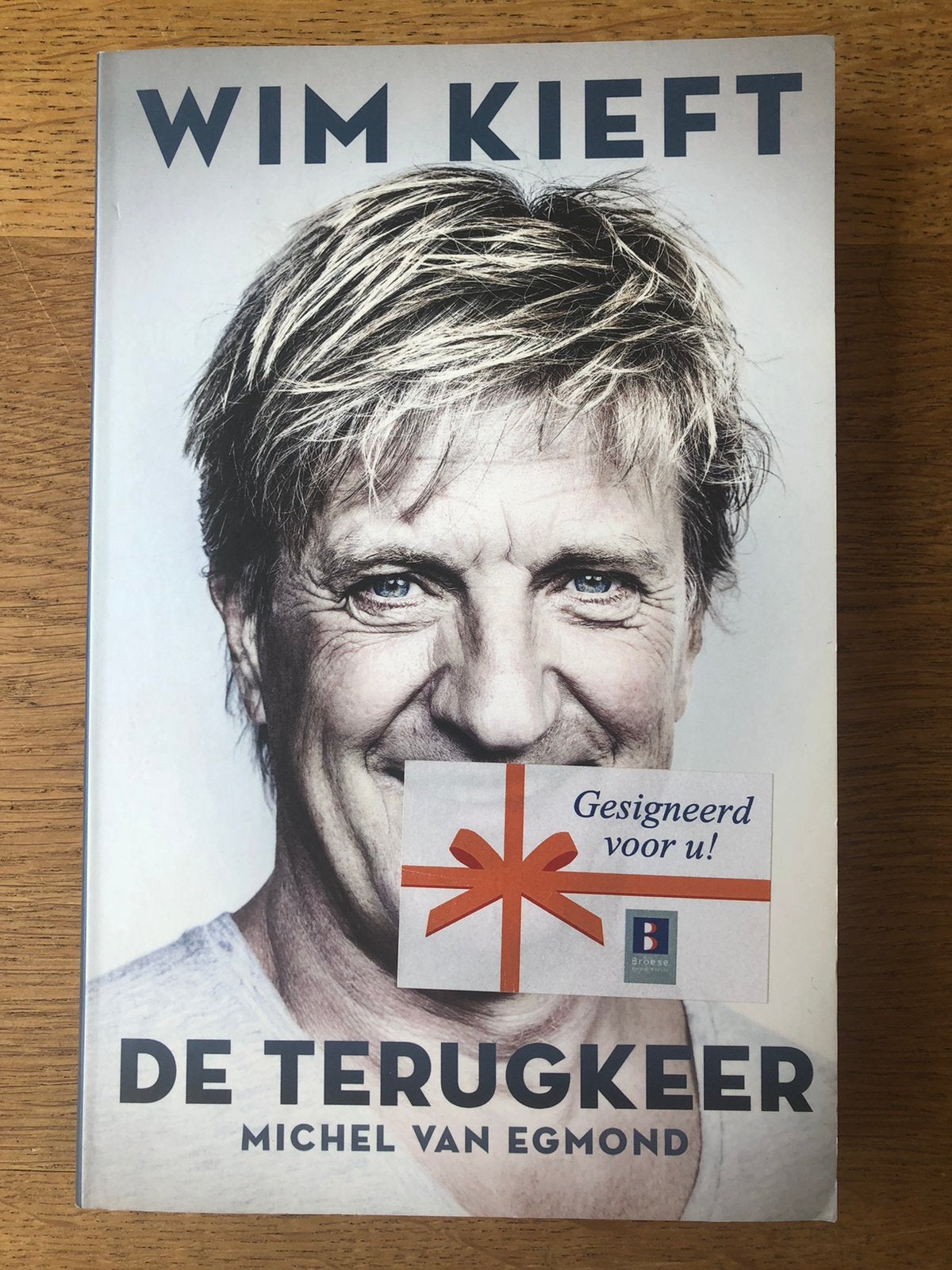 Dubbel gesigneerd boek: Wim Kieft De terugkeer, Ophalen of Verzenden, Zo goed als nieuw, Sport