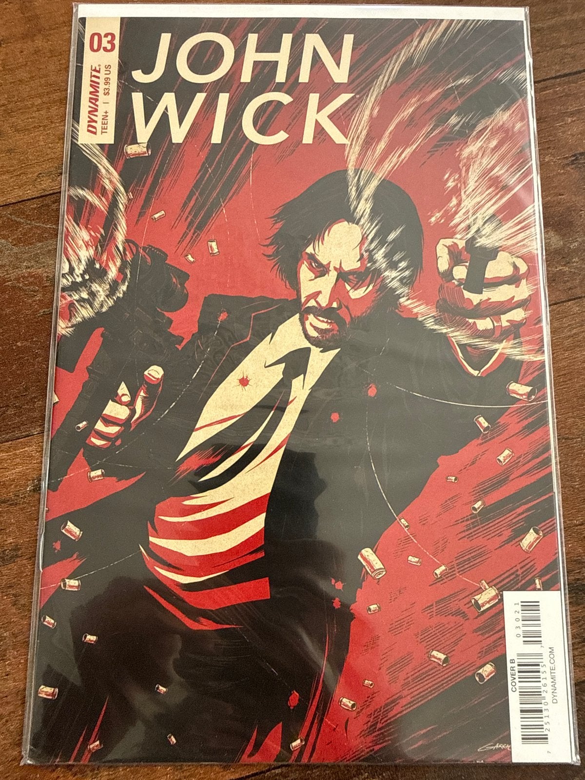John Wick Comic Book - Nummer 03 - Dynamite Entertainment, Eén stripboek, Ophalen of Verzenden, Nieuw