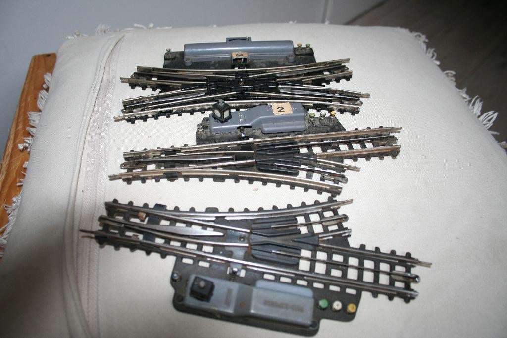 trix express electrische wissels, Gebruikt, Gelijkstroom, Trix, Rails